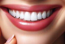 اصلاح لبخند در فک پایین