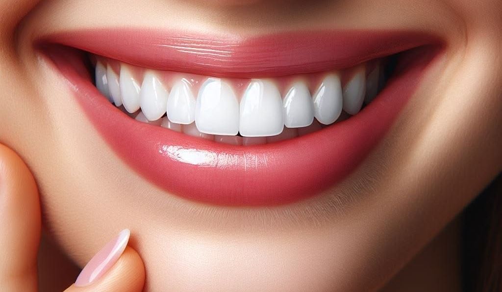 اصلاح لبخند در فک پایین