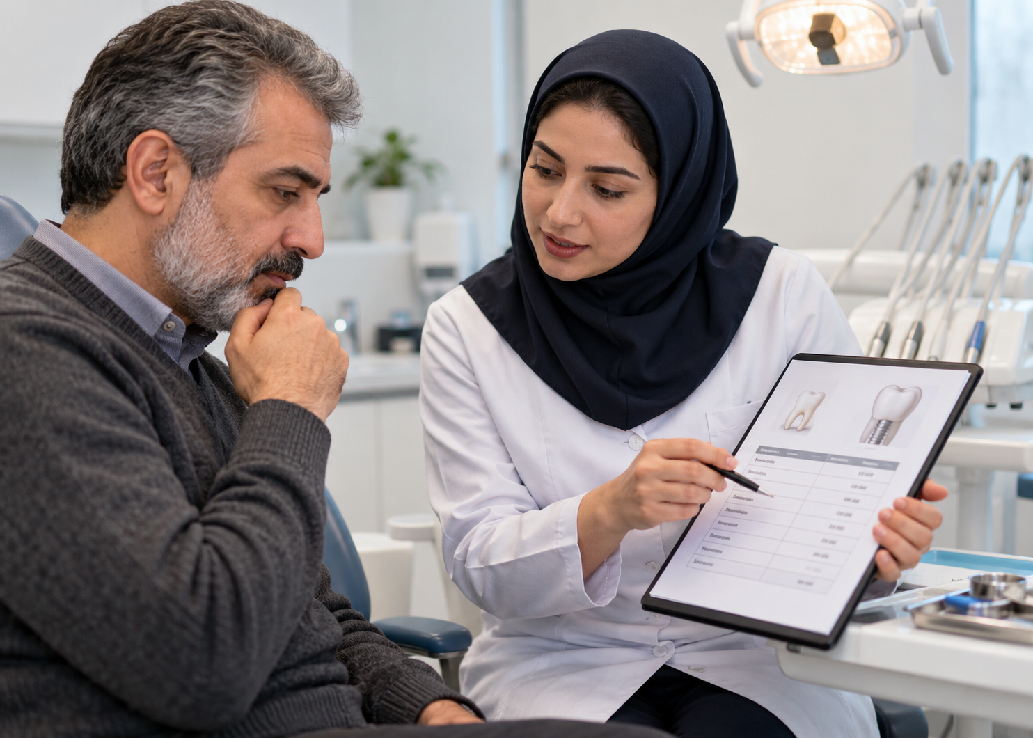 هزینه درمان دندان برای بیمهشدگان نیروهای مسلح چگونه مشخص میشود؟